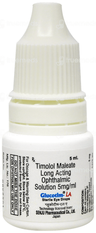 Glucotim La Eye Drops 5Ml